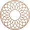 Ekena Millwork Cannes Wood Fretwork Pierced Ceiling Medallion, Cherry, 20"OD x 6 7/8"ID x 1/4"T CMWP20X20X0250CNCH - alternate 1